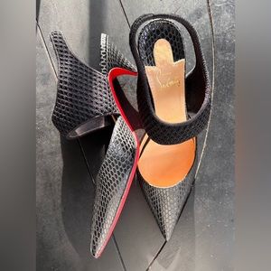 CHRISTIAN LOUBOUTIN Georgette Pump 80 Calf